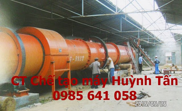 Máy sấy thùng quay - Chế Tạo Máy Huỳnh Tấn - Công Ty TNHH TM DV Chế Tạo Máy Huỳnh Tấn
